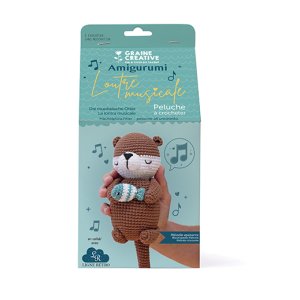 Musikalisk amigurumi utter - virkningskit Musikalisk amigurumi utter - virkningskit