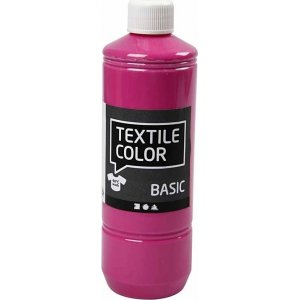 Textile Color textilfrg - rosa - 500 ml