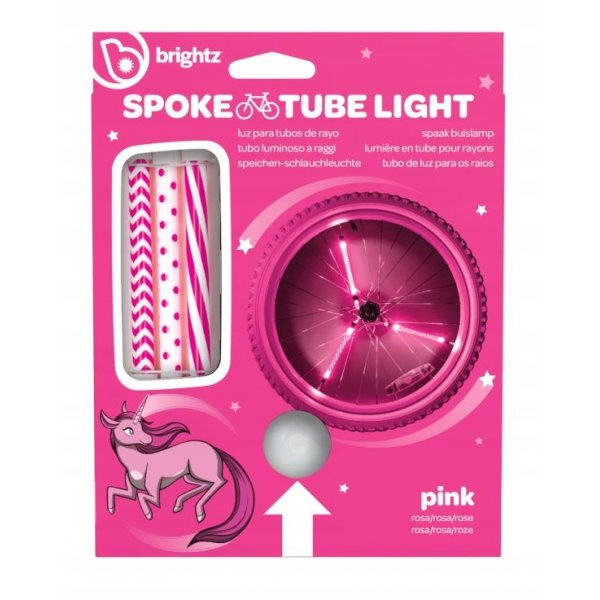 LED ekersbelysning cykel rosa 3-pack - batteridriven LED ekersbelysning cykel rosa 3-pack - batteridriven