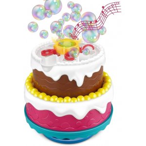 S�pbubbelmaskin t�rta med ljus och ljud 118 ml - Alldoro
