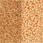 Rocaillep�rlor 1,7 mm Persika/Ljus persika 2 x 7 g - 15/0