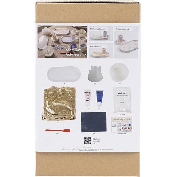 Start DIY Kit Resingjutning, Ljusstakar och brickor Start DIY Kit Resingjutning, Ljusstakar och brickor