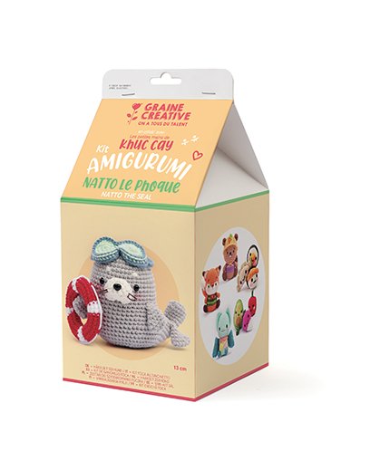 Amigurumi-kit säl Amigurumi-kit säl