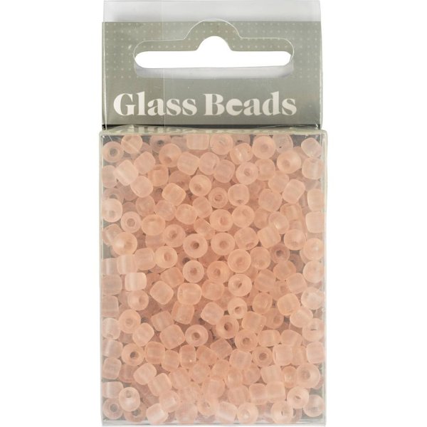 Rocaillepärlor 4 mm Peach Center 25 g Rocaillepärlor 4 mm Peach Center 25 g