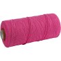 Makramésnor tynd 1 mm 315 m Lyserød Makramésnor tynd 1 mm 315 m Lyserød