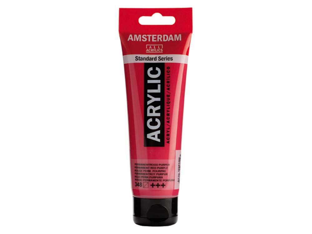 Amsterdam Akrylmaling 120 ml - Permanet Rød Lilla - Akrylfarver, Kunstnerfarver