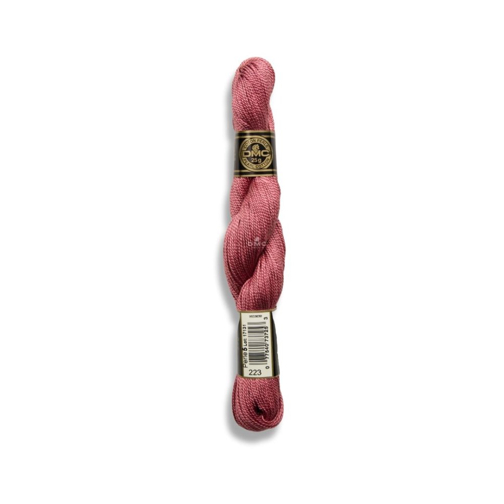 DMC Pearl Cotton Art. 115Ea/5 Hardanger, 223 Granite Pink - Broderigarn, Garn, Sticka & virka