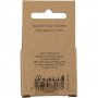 Agatp�rlor m�rkbrun 10x10-15x6 mm - 28 st.
