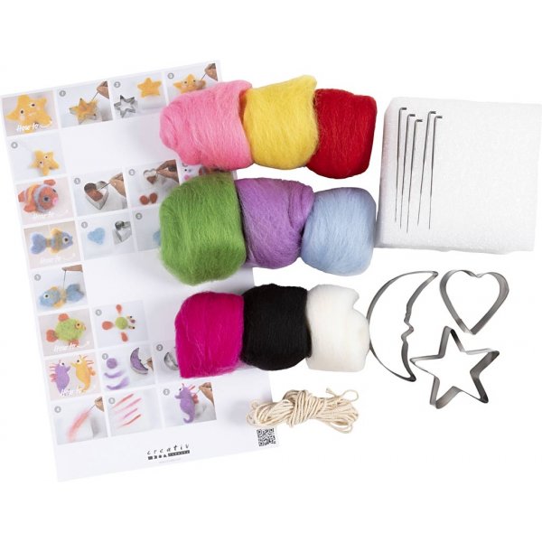DIY Kit Nålfiltning - Djur i vatten DIY Kit Nålfiltning - Djur i vatten