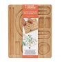 P�rlbr�da i bambu 35 x 28,5 cm