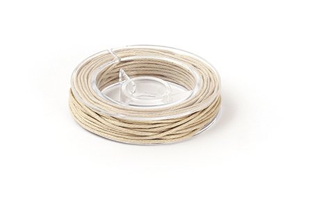 Bomullssnöre ecru 1 mm x 5 m Bomullssnöre ecru 1 mm x 5 m