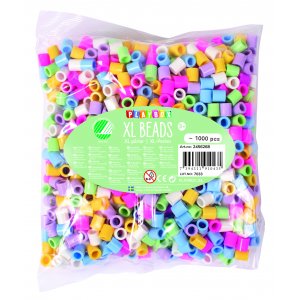 XL-perler 1000 stk. pastell XL-perler 1000 stk. pastell