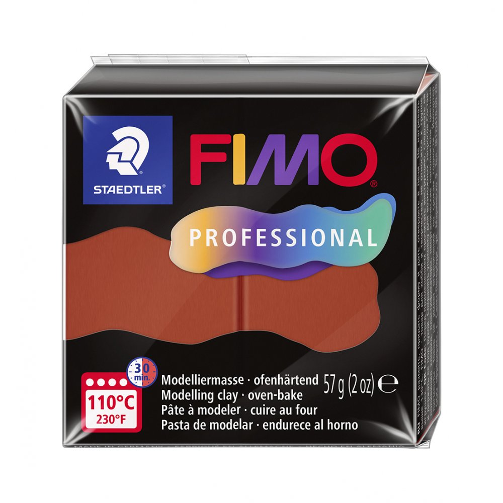 Modellervoks Fimo Professional 57 g - Terracotta - Fimolera, Modellere, Hobbyartikler til børn, Hobbymateriale, Håndværk