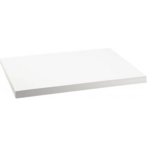 Farget papp - hvit - A2 - 250 g - 100 ark