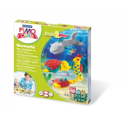 Modellervoks Fimo Kids Form & Play - Havet