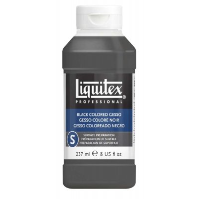 Svart Gesso Liquitex 237 ml