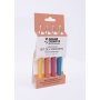 Virkn�lar i aluminium 2,5�4 mm, ergonomiska, 4-pack