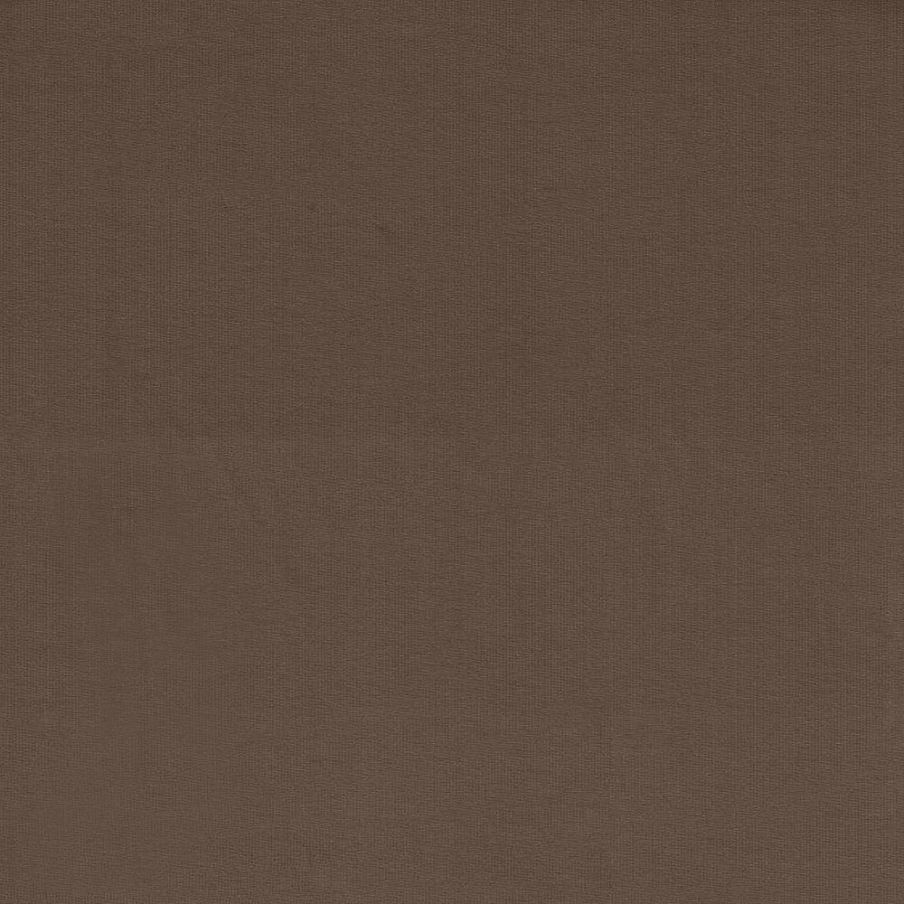 Ensfarvet Jersey - 46 Cedar Brun - Stretch stof, Beklædningsstoffer, Stof