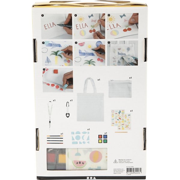 Materialset - Kreativ med textilier Materialset - Kreativ med textilier