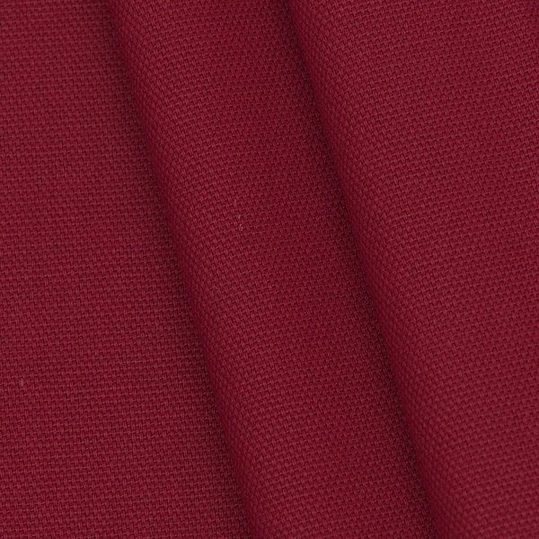 100% bomuld Lærred Mediumvægt Bordeaux - 145 cm