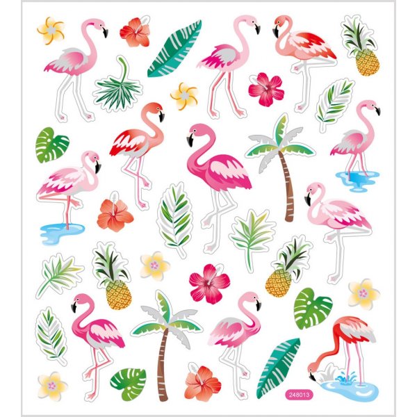Klistermärken - flamingo Klistermärken - flamingo