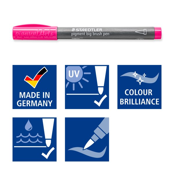 Staedtler Pigment Big Brush Pen Staedtler Pigment Big Brush Pen
