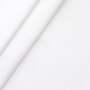 Ensfarget bomullsribstoff - r�r 35 cm