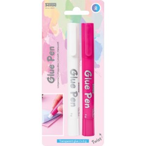 Limpenna 2-pack - vit och rosa Limpenna 2-pack - vit och rosa