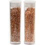 Rocaillep�rlor 1,7 mm Persika/Ljus persika 2 x 7 g - 15/0