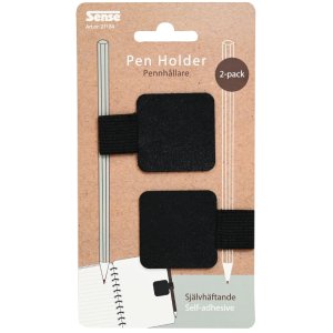 Pennhållare självhäftande 2-pack - för anteckningsböcker Pennhållare självhäftande 2-pack - för anteckningsböcker