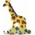 Prlplattor - anka - elefant - giraff - bjrn - hst och fisk - 6 st