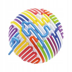 Sensorisk boll fidget med silikonband flerf�rgad - Alldoro