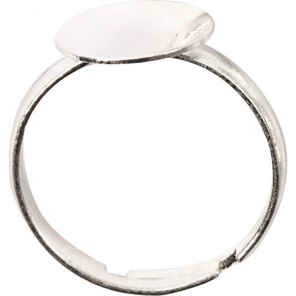 Fingerring - försilvrad - 3 st Fingerring - försilvrad - 3 st