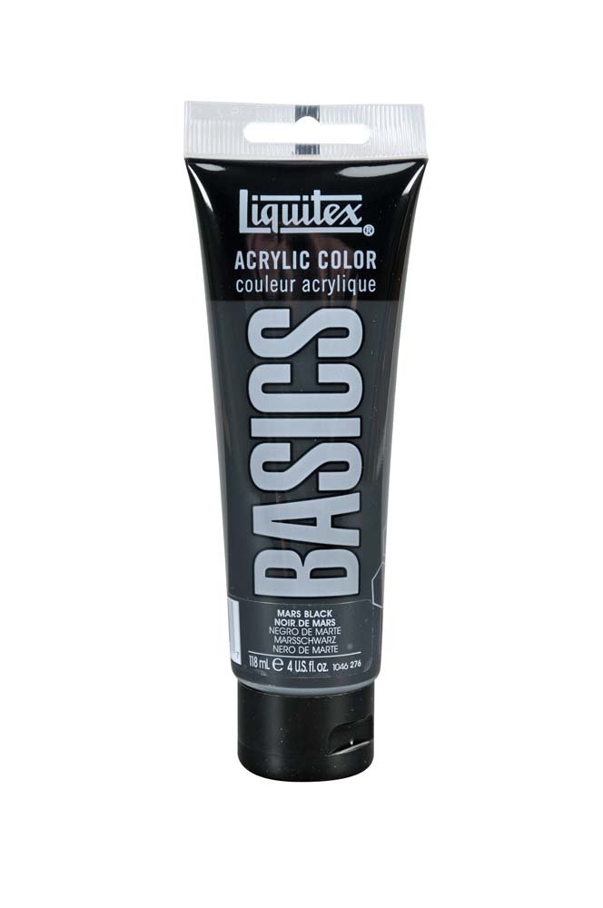 Akrylfärg Liquitex 118 ml - 276 Mars black - Akrylfärger, Konstnärsfärger