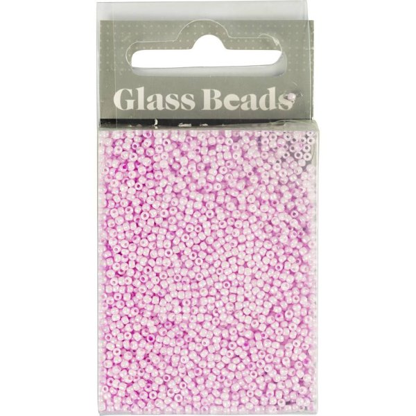 Rocaillepärlor 1,7 mm Softrosa 25 g Rocaillepärlor 1,7 mm Softrosa 25 g