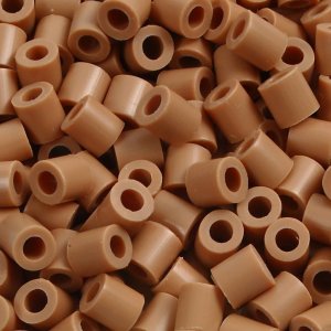 Rörpärlor NABBI medium 5x5 mm Ljusbrun 1100 st Rörpärlor NABBI medium 5x5 mm Ljusbrun 1100 st
