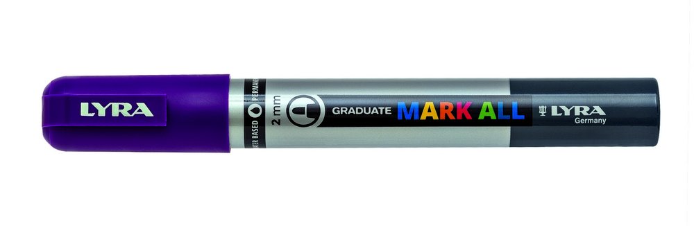Mark All 2 mm Violet - Lyra Mark All, Markers, Penner, Penner, fargestifter og blekk