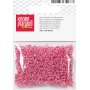 Bohemiska rocaillep�rlor 2,5 mm, 20 g, karminr�d