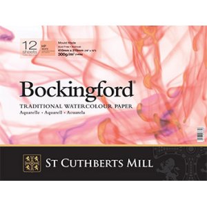 Akvarelblok Bockingford 300 g - Varmpresset