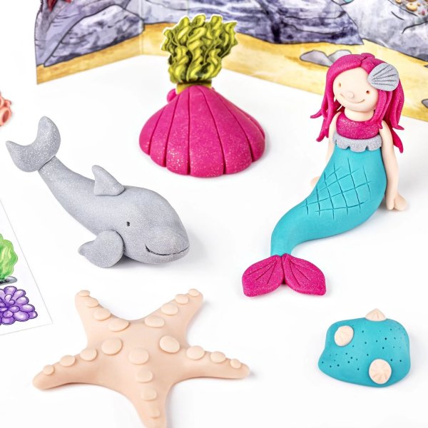 Modellereset Fimo Kids Form&Play - Sjöjungfru Modellereset Fimo Kids Form&Play - Sjöjungfru