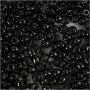 Rocaillepärlor 4 mm Svart 25 g Rocaillepärlor 4 mm Svart 25 g