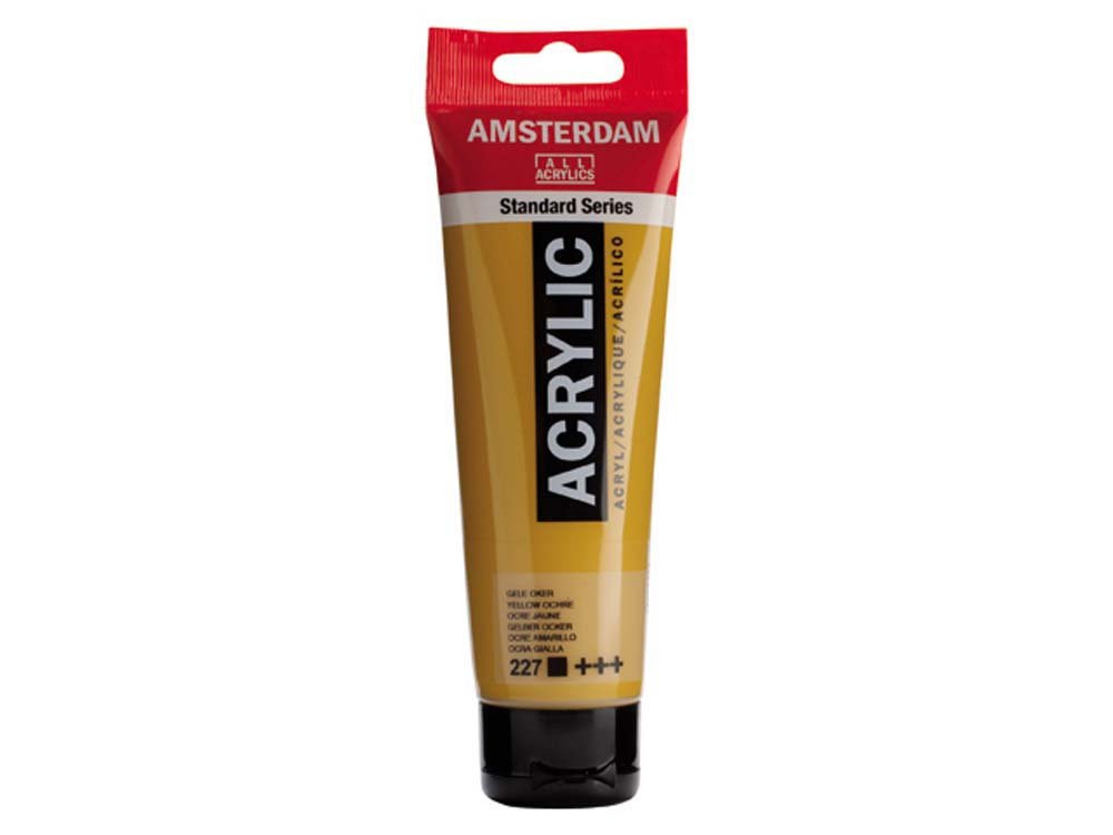 Amsterdam Akrylmaling 120 ml - Yellow Ockra - Akrylfarver, Kunstnerfarver