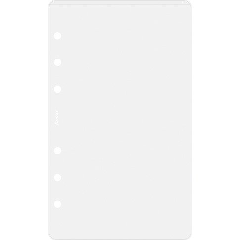 Plastlomme til Filofax Personal - Topbning