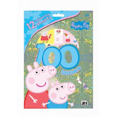 Stickers 100-pak - Peppa Pig
