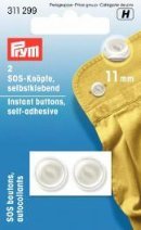 Instant buttons self-adhesive 11mm 2 st